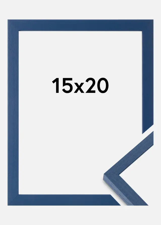 Colorful Akrylglass Blå 15x20 cm