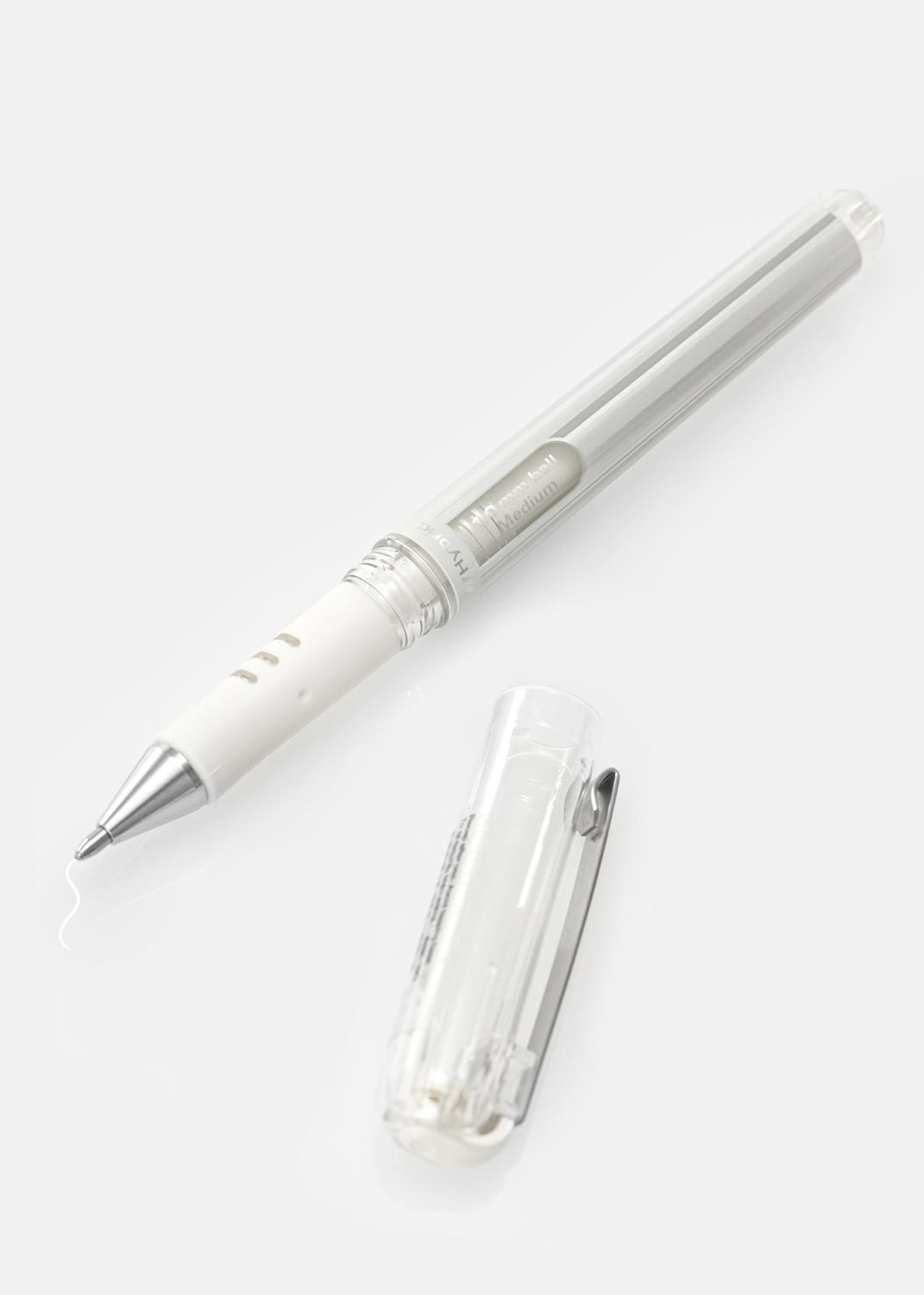 Product Image for Pentel K230-WO - Metallic Hvit Albumpenn - 1 mm