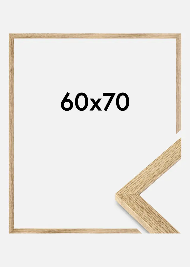 Ramme Selection Akrylglass Eik 60x70 cm