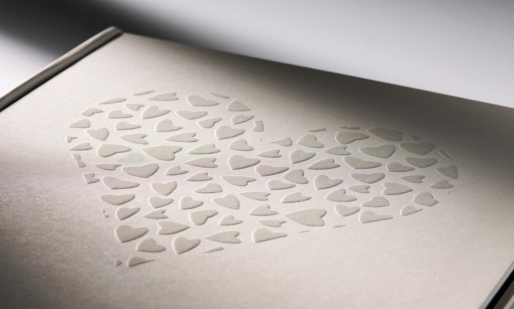 Just for Love - 28x30,5 cm (50 Svarte Sider / 25 Ark)