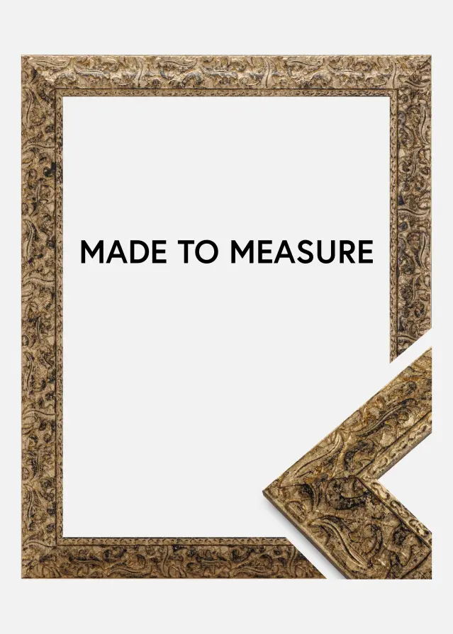 Ramme Ralph Gull - Valgfri størrelse