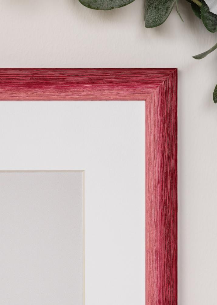 Ramme Cornwall Akrylglass Mørkerød 30x30 cm