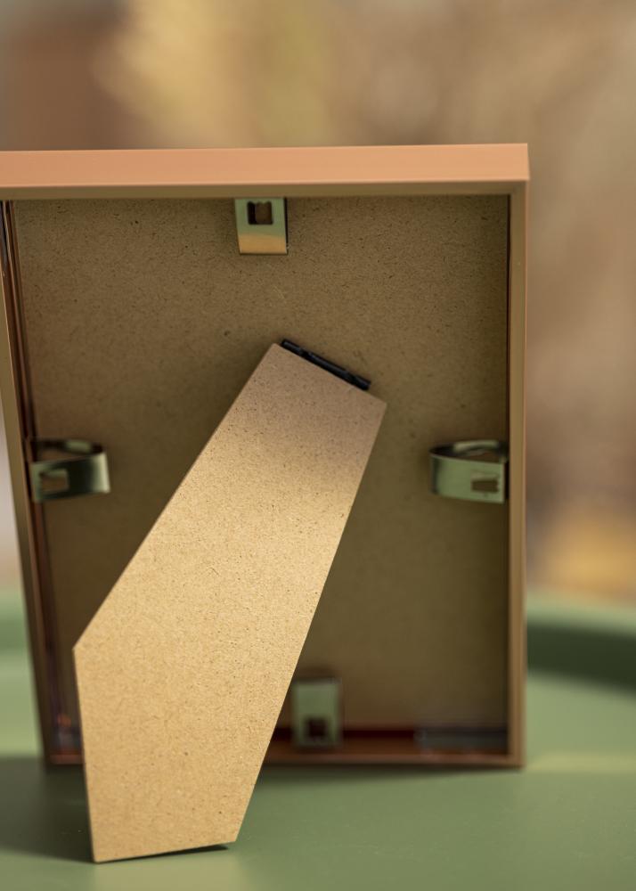 Ramme Poster Aluminum Roségull 10x15 cm