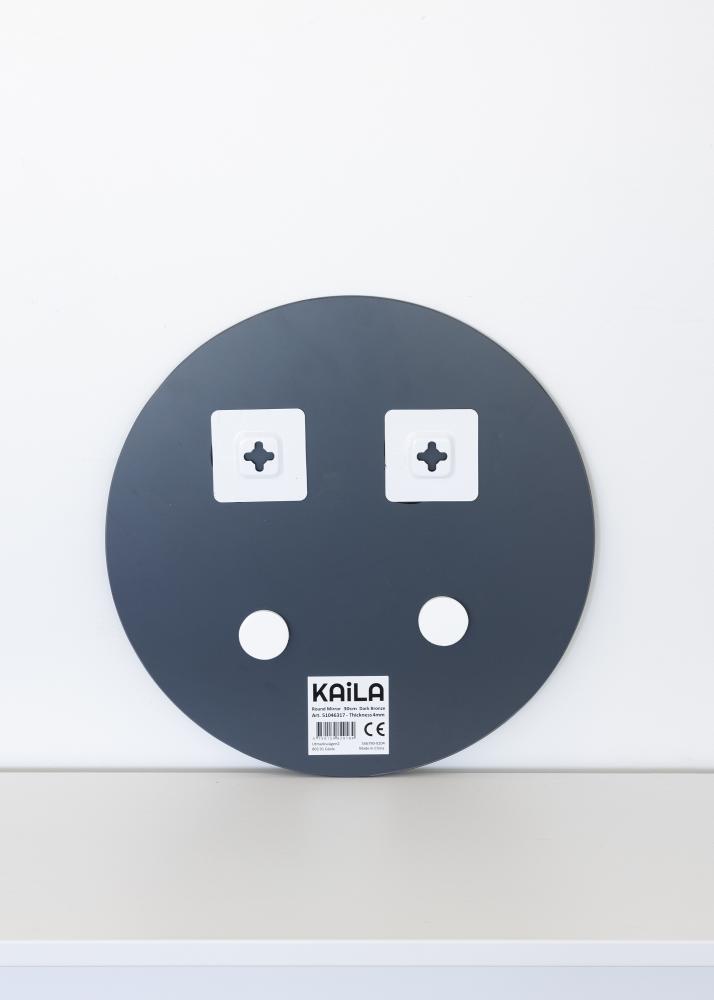 KAILA Rundt Speil Dark Bronze 30 cm