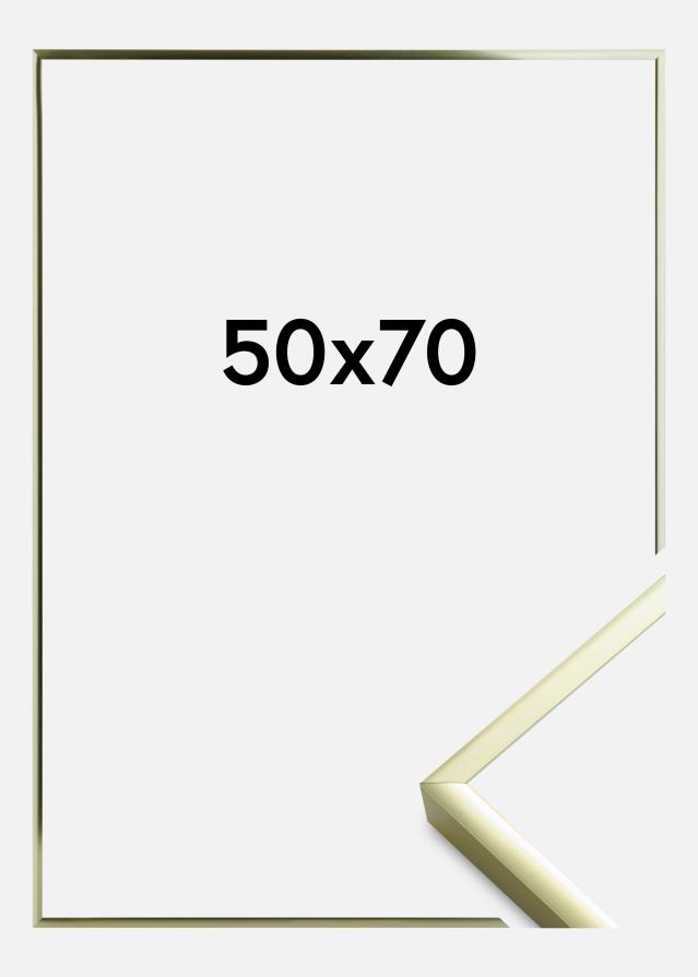 Ramme Poster Aluminum Gold 50x70 cm