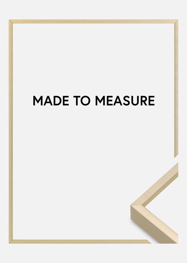 Ramme Nielsen Premium Alpha Børstet Gull - Valgfri Størrelse