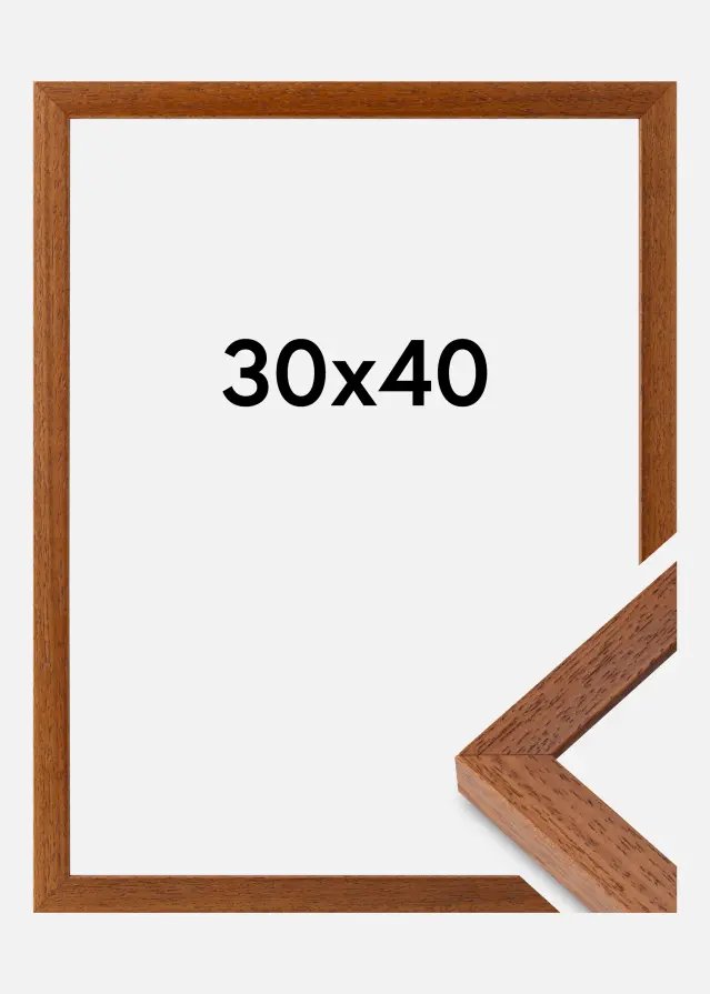 Ramme Hermes Akrylglass Bøk 30x40 cm