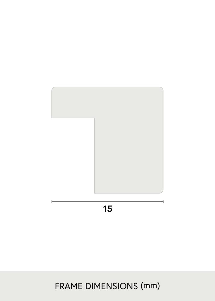 Speil Solid Oak 43x83 cm