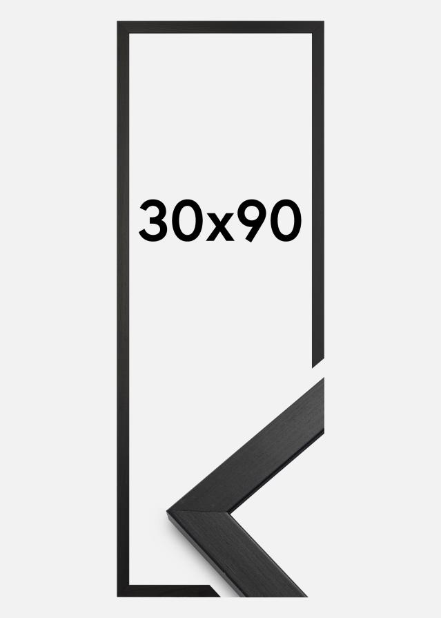 Ramme Stilren Akrylglass Svart 30x90 cm