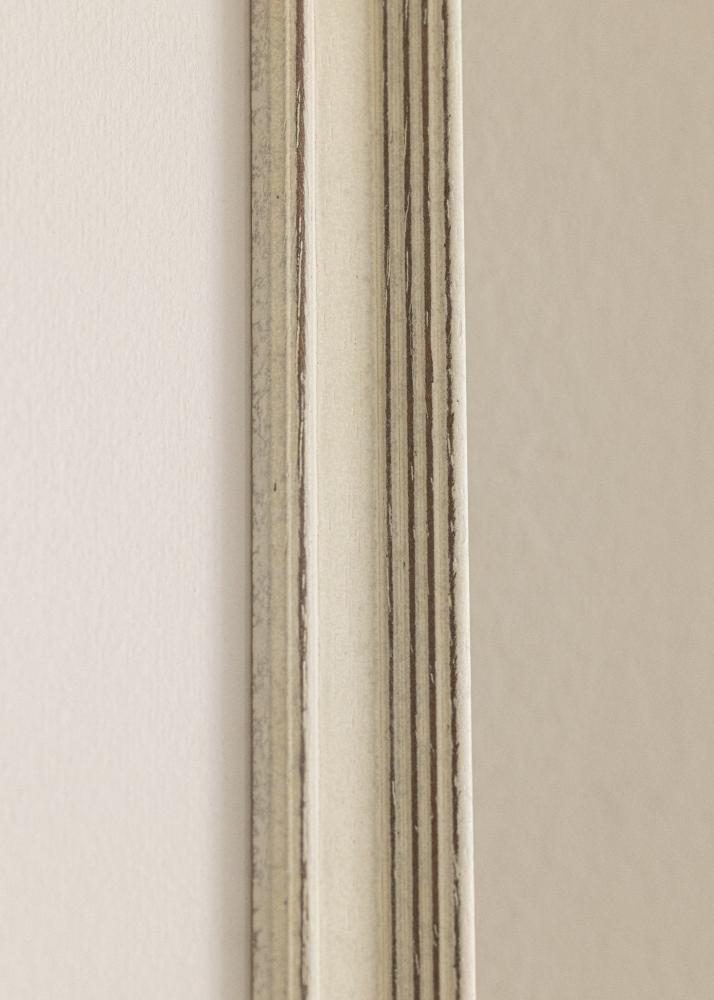 Ramme Shabby Chic Akrylglass Hvit 50x50 cm