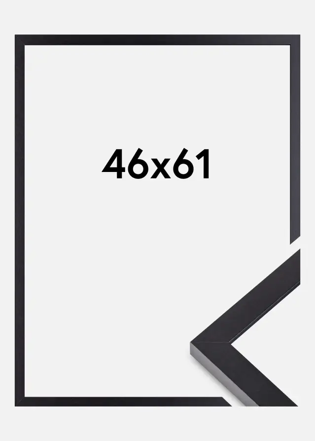 Ramme Selection Akrylglass Svart 46x61 cm
