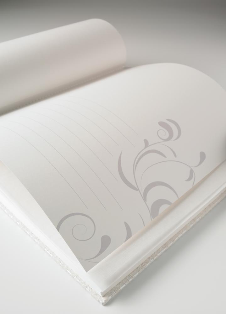 Music - 28x30,5 cm (60 Hvite Sider / 30 Ark)