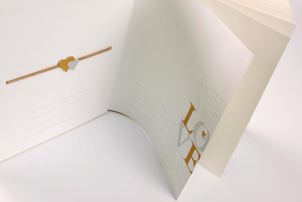 Comunità - 28x30,5 cm (50 Hvite Sider / 25 Ark)