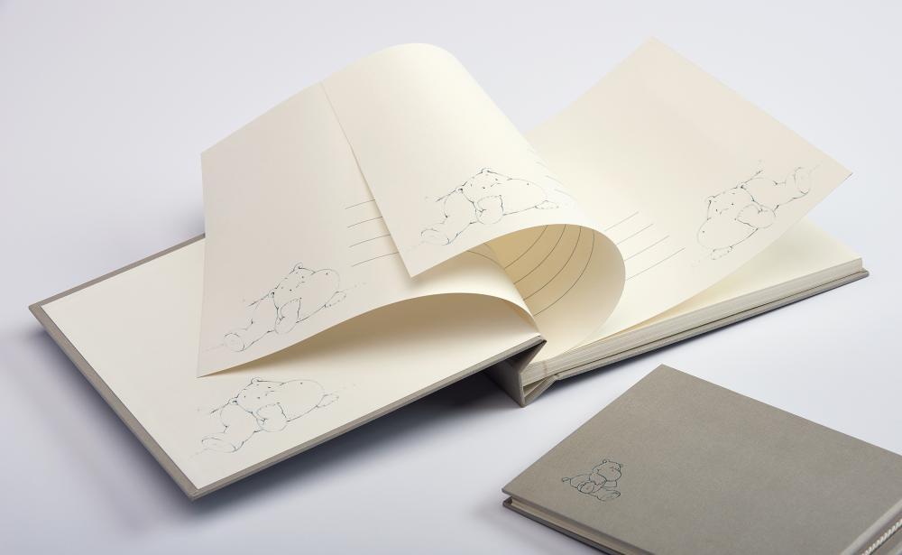 Madu Babylbum - 25x28 cm (50 Hvite sidor)