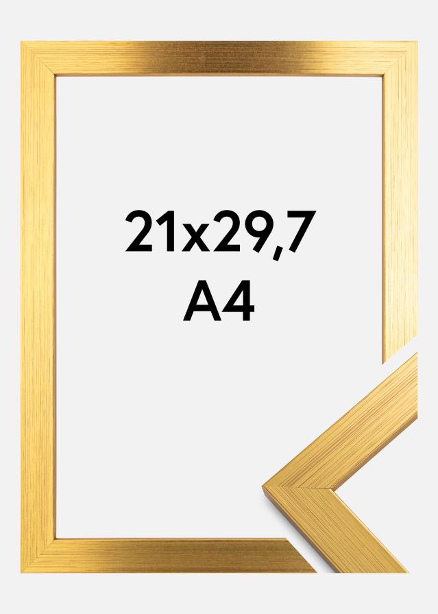 Ramme Gold Wood Akrylglass 21x29,7 cm (A4)