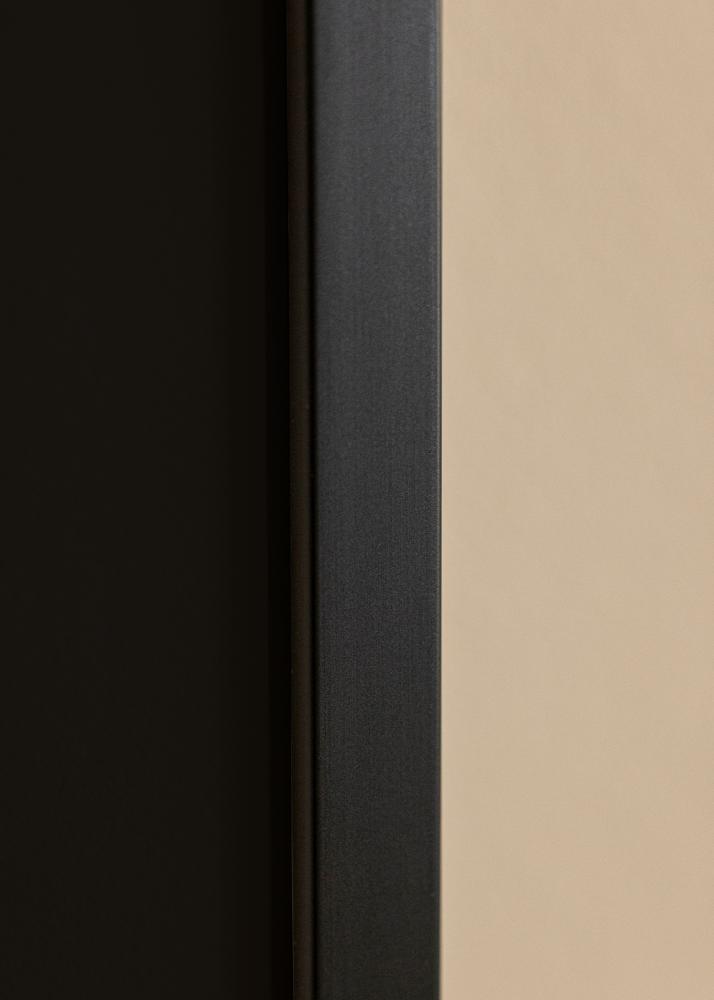 Ramme E-Line Svart 30x40 cm - Passepartout Svart 21x29,7 cm (A4)