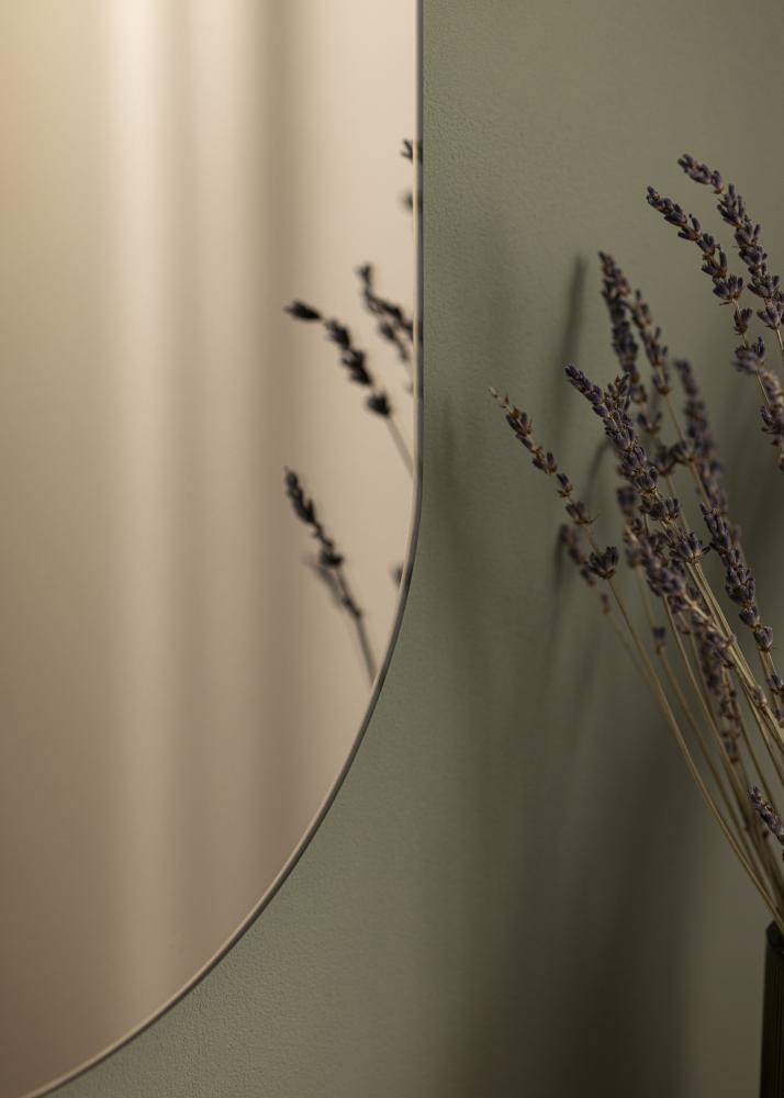 KAILA Speil Oval Dark Bronze 35x70 cm