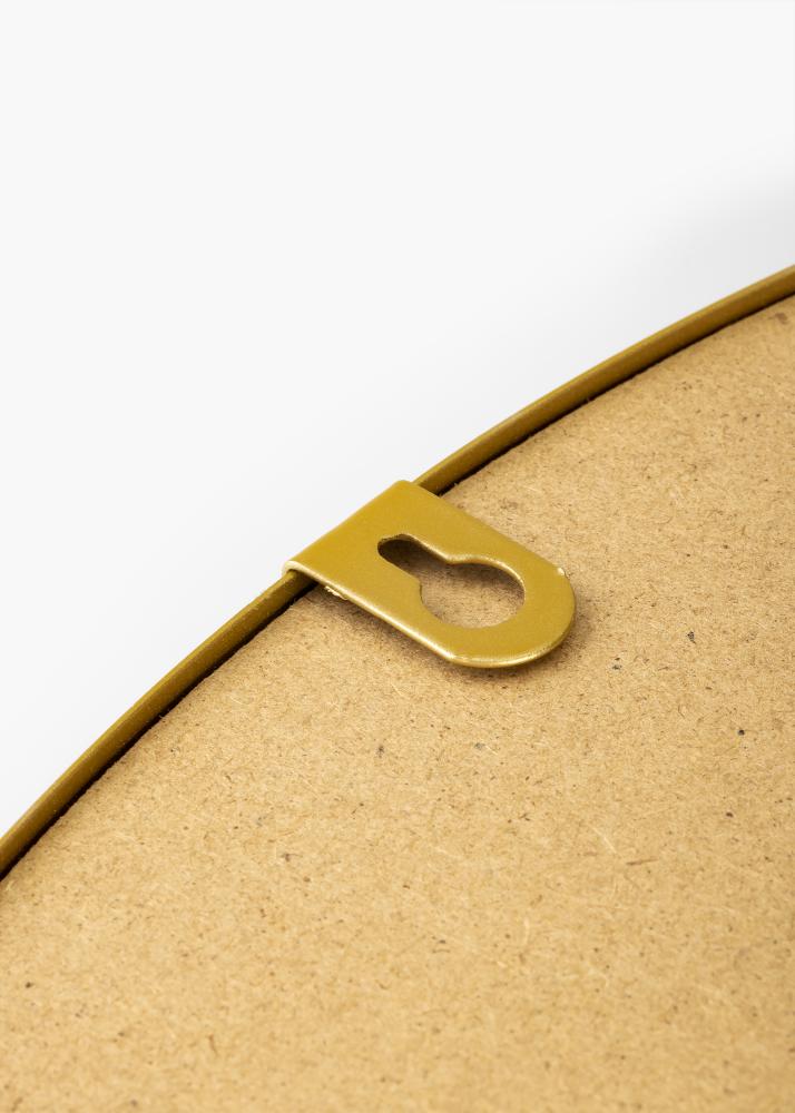 KAILA Rundt Speil Triangles - Gull 55 cm Ø