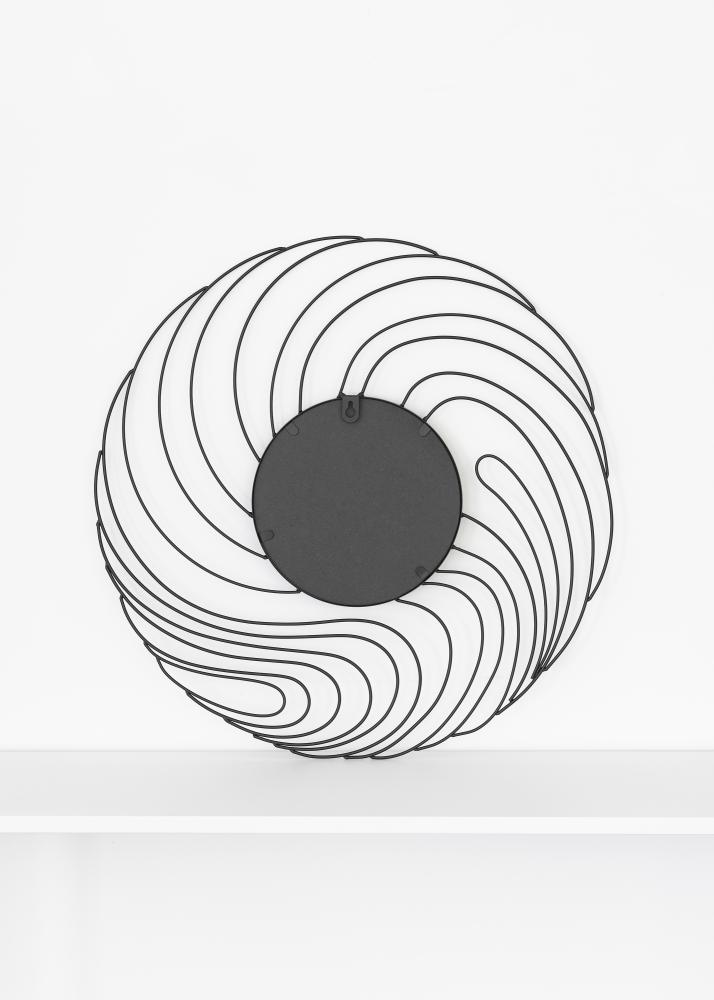 KAILA Speil Storm - Svart 50 cm Ø