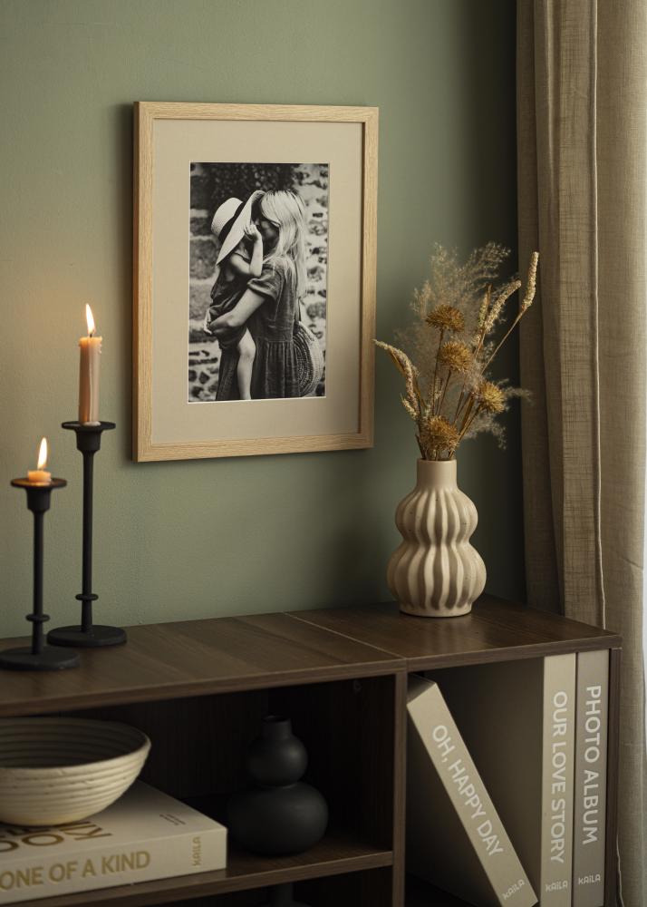 Passepartout Perlegrå 13x18 cm (8x11,5)