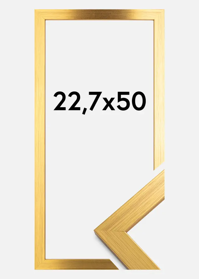 Ramme Gold Wood 22,7x50 cm