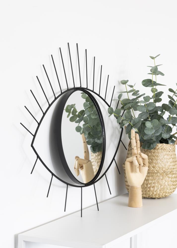 KAILA Speil Eye - Svart 54x69 cm