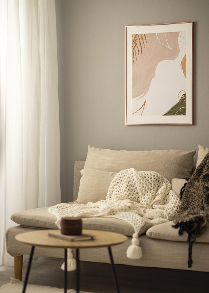 Ramme Poster Aluminum Akrylglass Roségull 70x100 cm