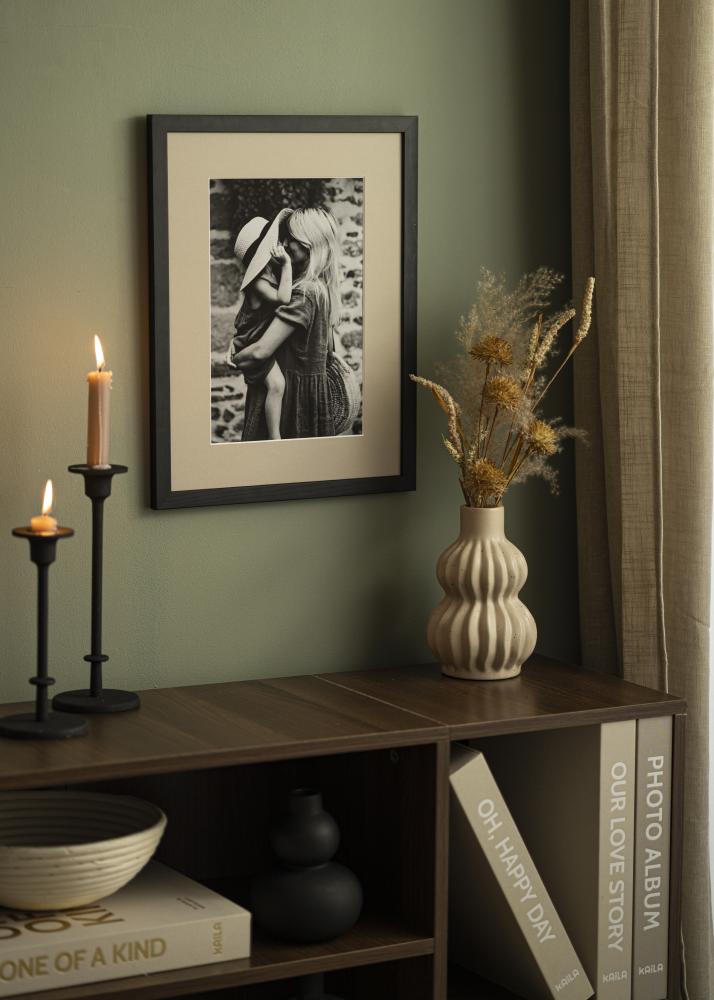 Passepartout Perlegrå 13x18 cm (8x11,5)