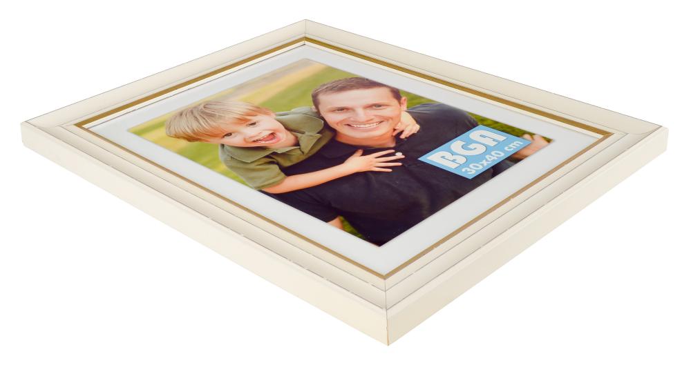 Ramme Sally Hvit - Valgfri størrelse