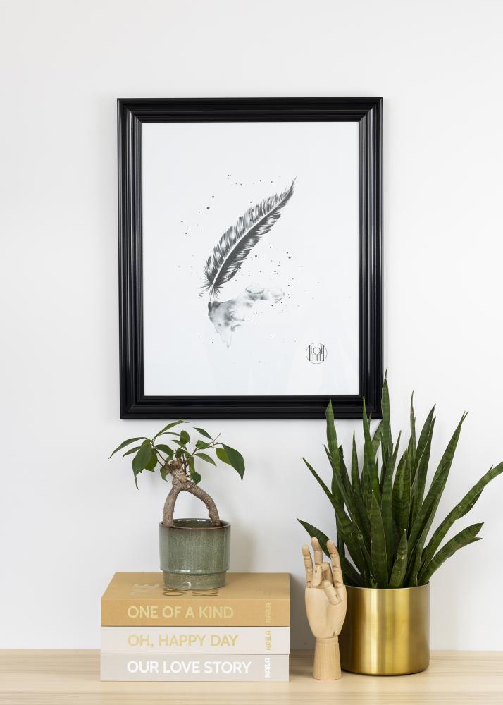 Ramme Charleston Svart 15x20 cm