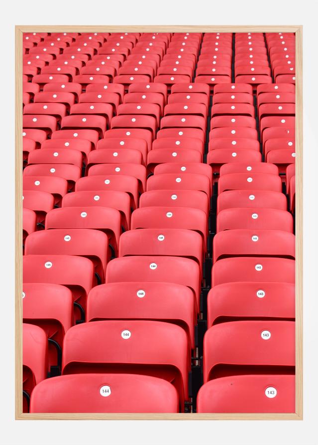 Fotball stands Plakat