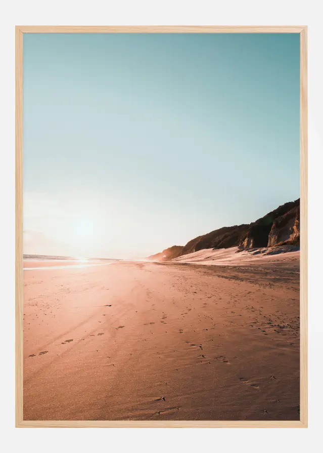 A Walk By The Beach Plakat