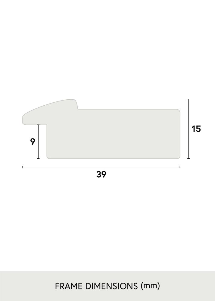 Ramme Färila Gull - Valgfri størrelse
