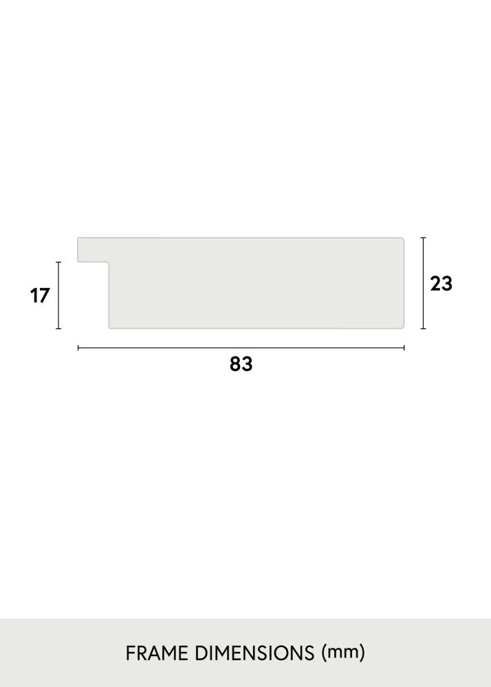 Ramme Högsjö Hvit - Valgfri størrelse