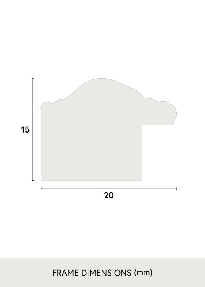 Ramme Frigg Gull 40x50 cm