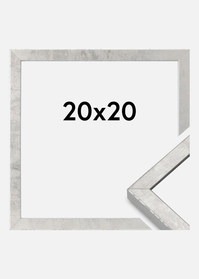 Ramme Ares Akrylglass Sølv 20x20 cm