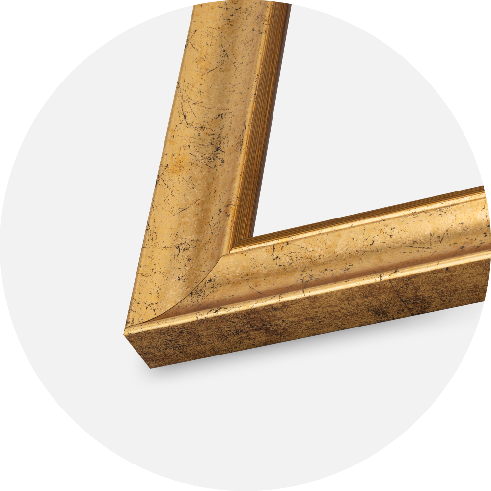 Ramme Conca Akrylglass Gull 59.4x84 cm (A1)