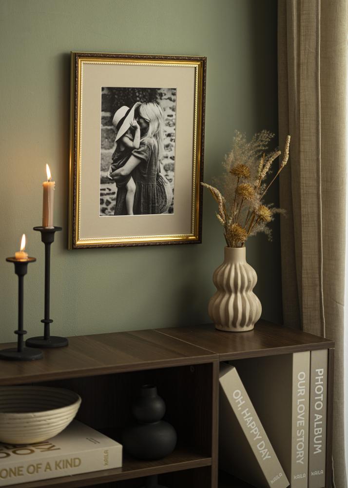 Passepartout Perlegrå 13x18 cm (8x11,5)