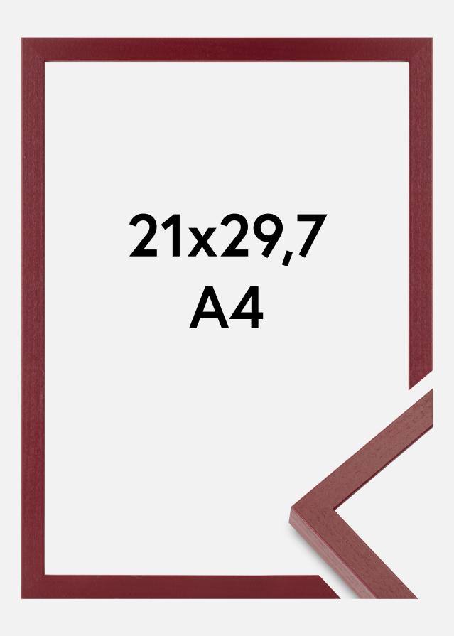 Colorful Akrylglass Rød 21x29,7 cm (A4)