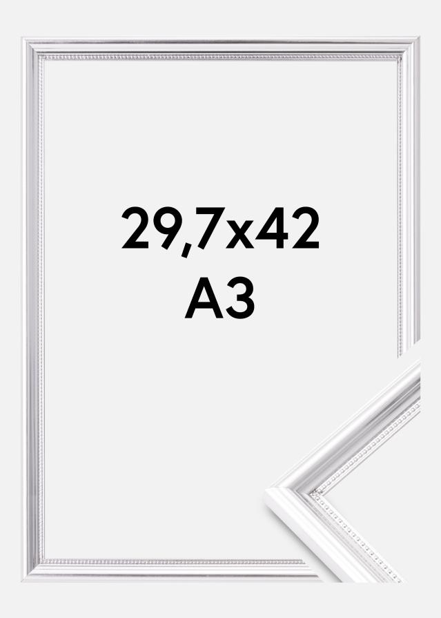 Ramme Gala Akrylglass Sølv 29,7x42 cm (A3)
