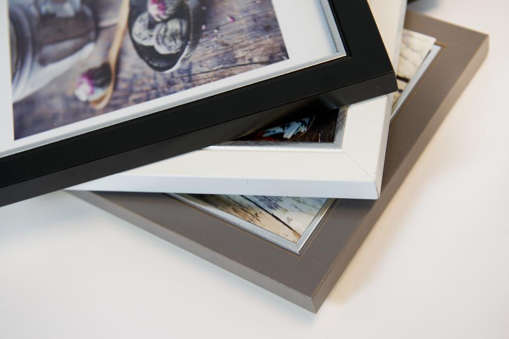 Ramme Twist Grå 10x15 cm