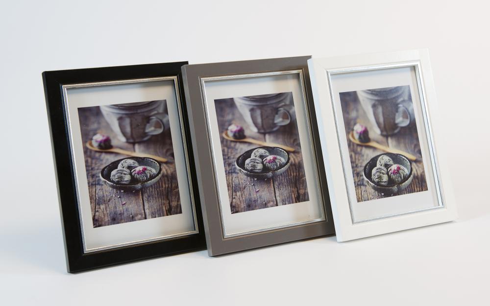 Ramme Twist Grå 10x15 cm