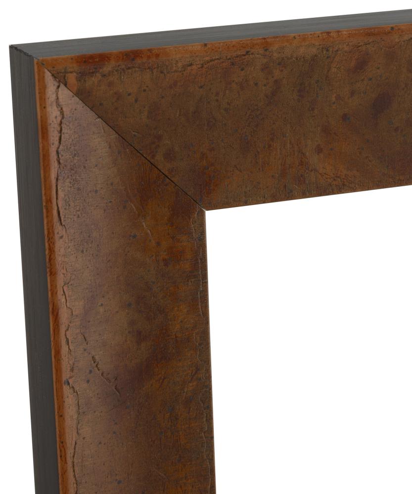 Ramme Ribe Lysebrun Rotfanér - Valgfri størrelse