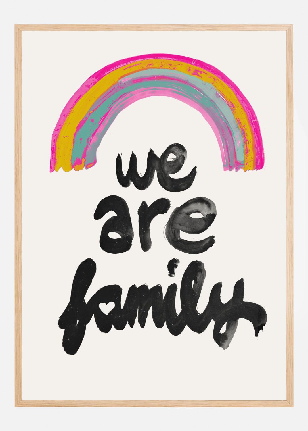 Product Image for We Are Family Plakat (100x140 cm)