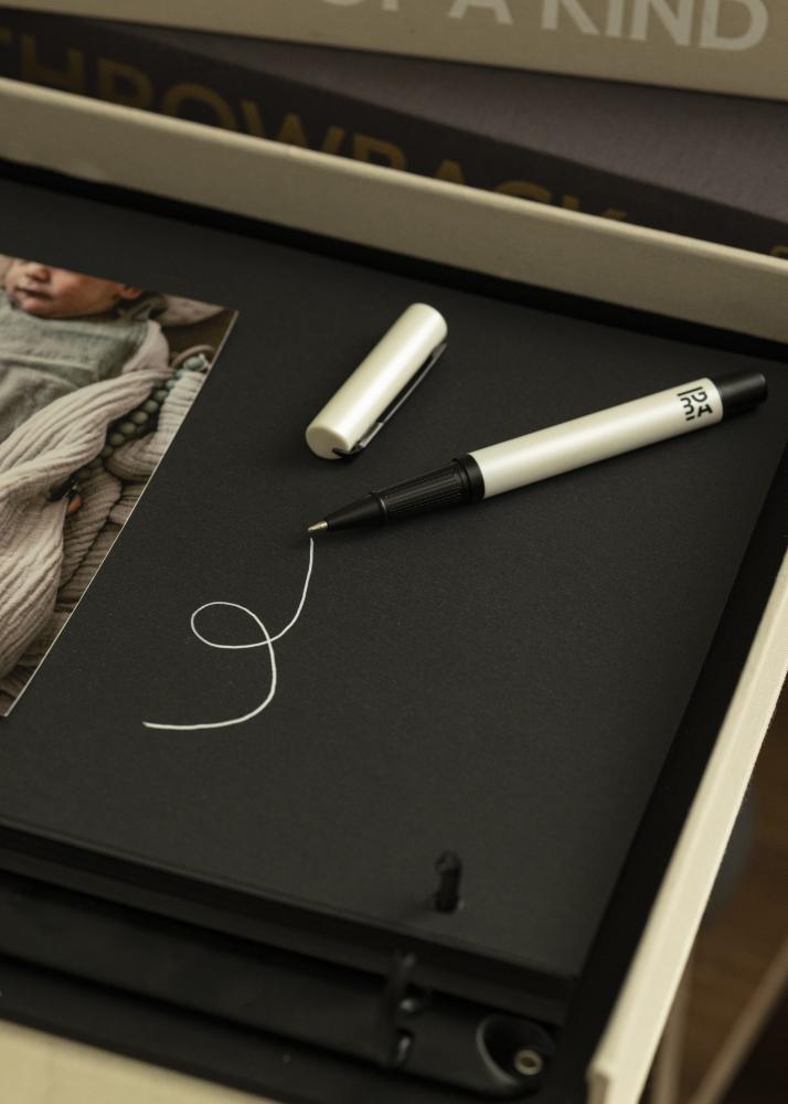 BGA Albumpenn Hvit - 1 mm