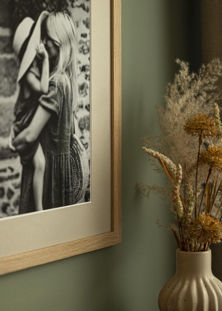 Passepartout Perlegrå 13x18 cm (8x11,5)