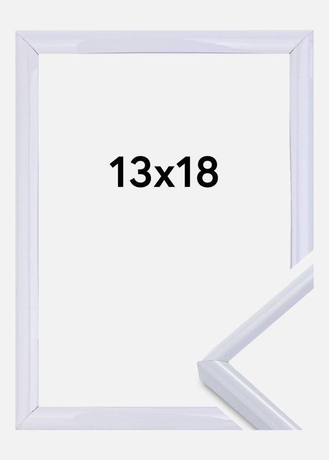 Ramme Victoria Akrylglass Hvit 13x18 cm