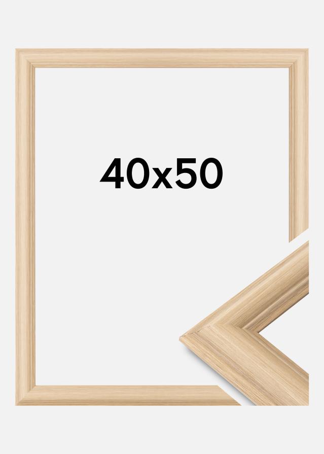 Ramme Västkusten Akrylglass Ek 40x50 cm