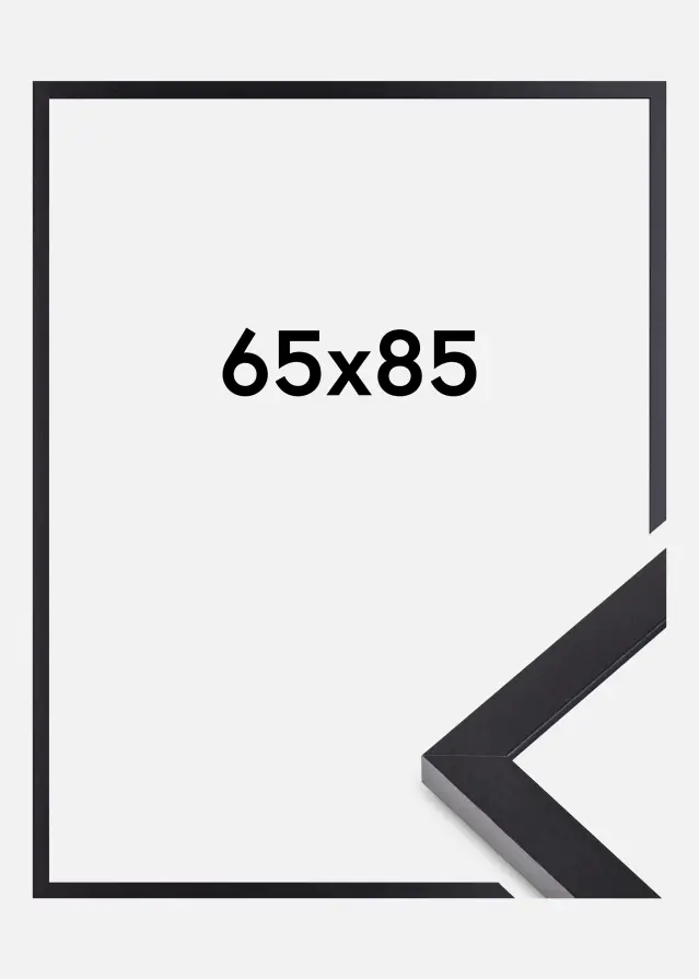 Ramme Selection Akrylglass Svart 65x85 cm