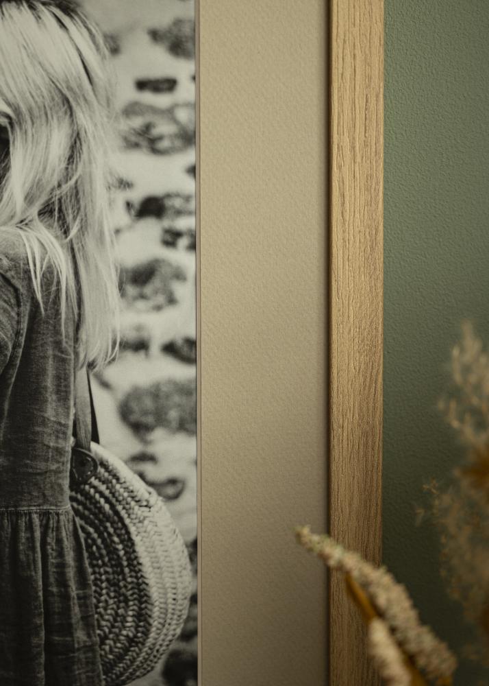 Passepartout Perlegrå 13x18 cm (8x11,5)